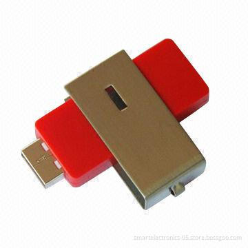 Swivel USB flash drives, 10 years of data retention